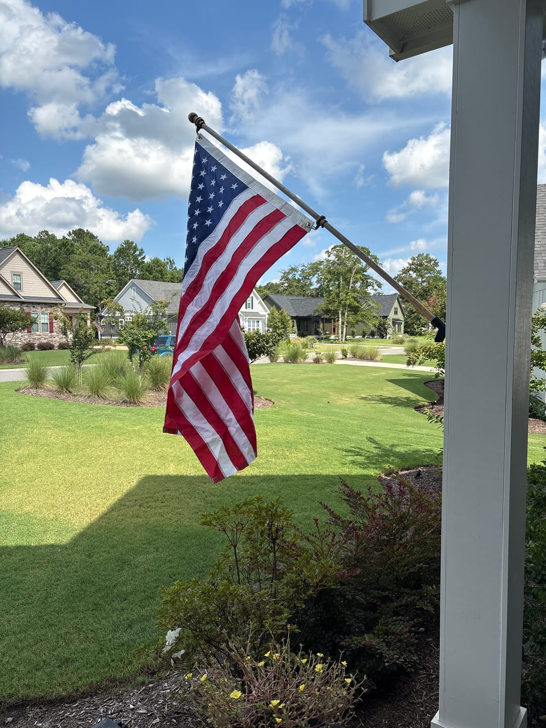 Customer photo review of 3' x 5' American Flag