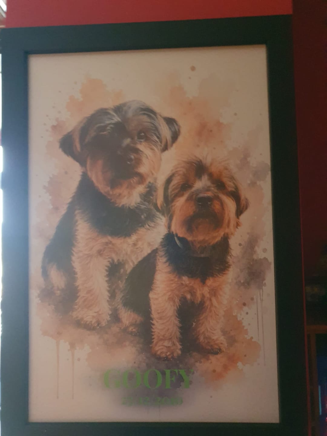 Customer photo review of Vuestra foto como obra de arte – con vista previa en vivo, como póster o lienzo