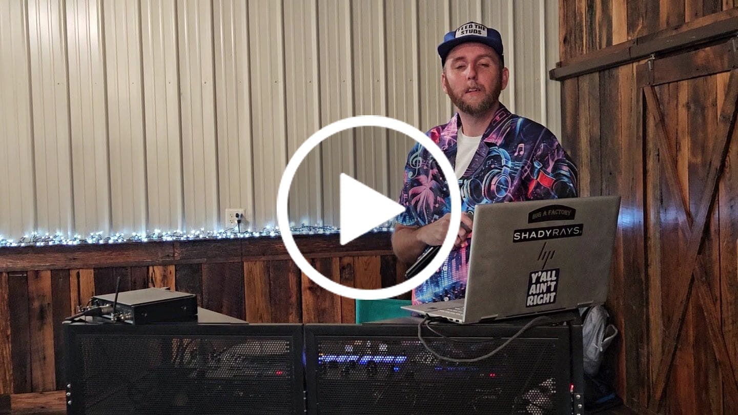 Customer video review of DJ - Personalized Hawaiian Shirt, Gifts For Music Lovers