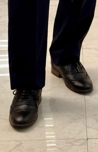 Customer photo review of Sartaj Oxford Brogues Men