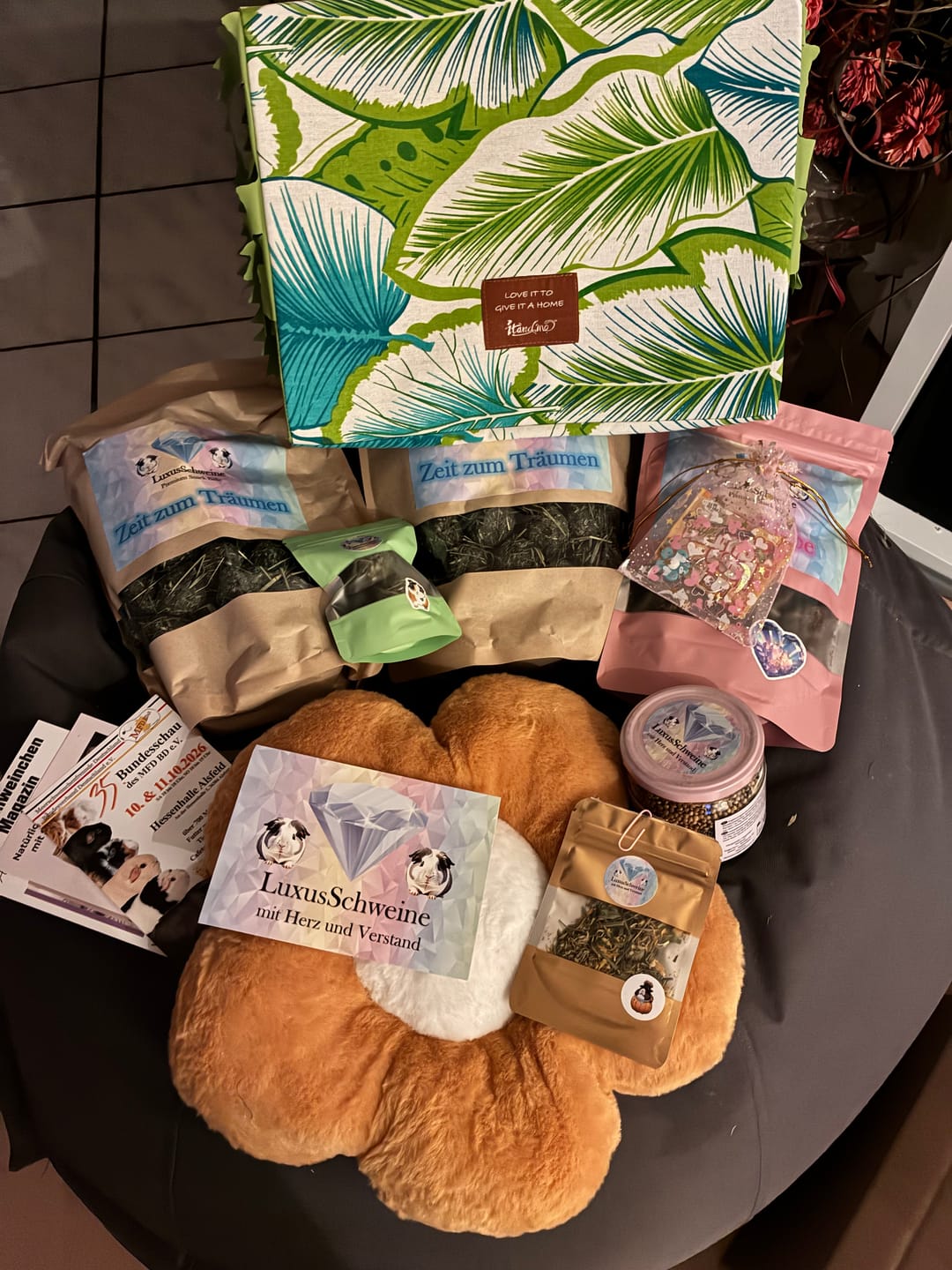 Customer photo review of 🌿 Sommer-Lounge – Verwöhnset für Meerschweinchen