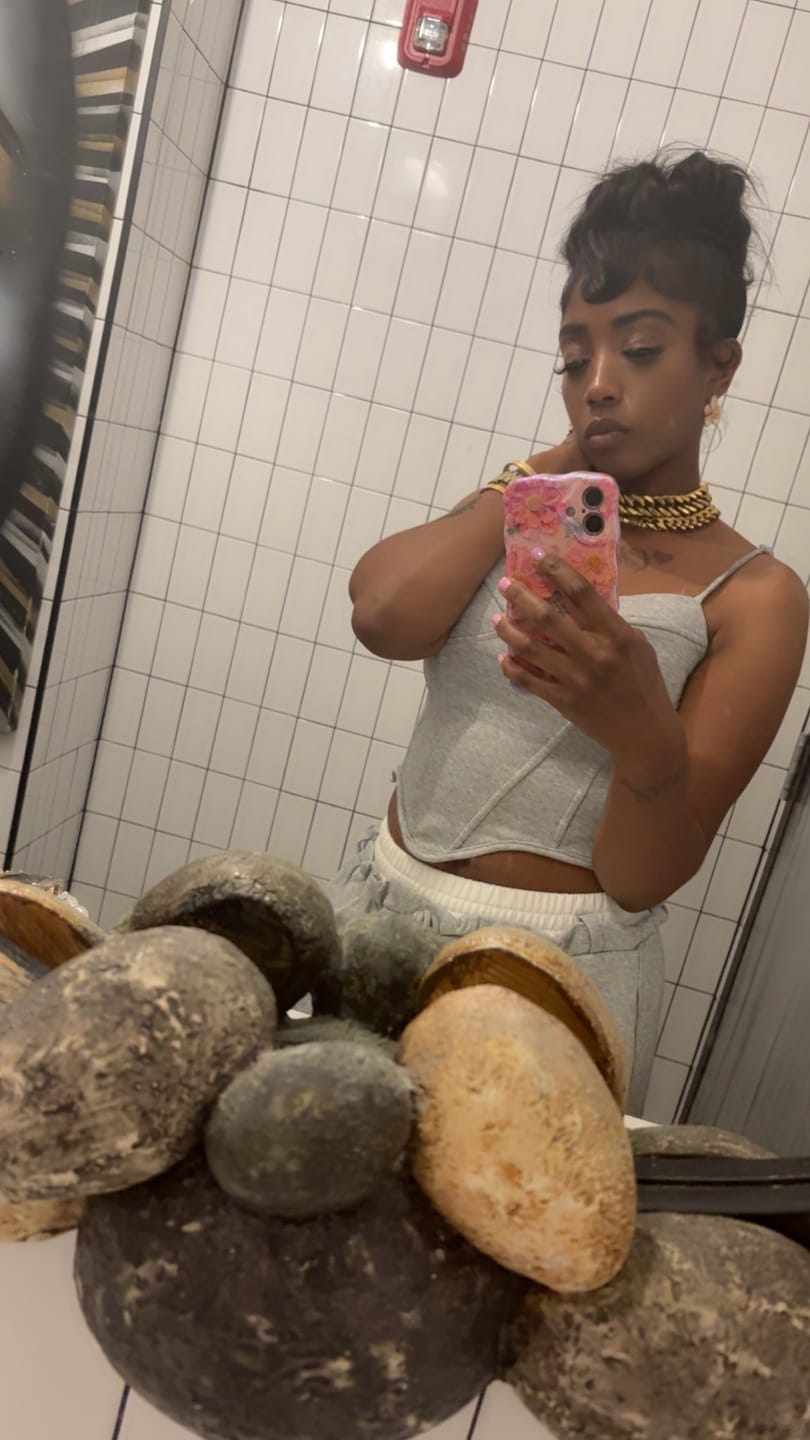 Customer photo review of Christine Corset Top & Pants SET