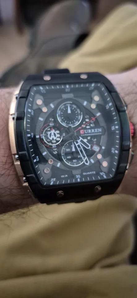 Customer photo review of CURREN 8442 Luxury Sport Watch