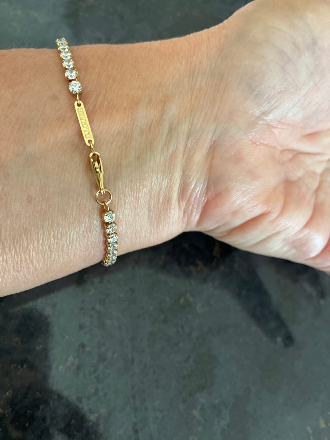 Customer photo review of Tennis Bracelet