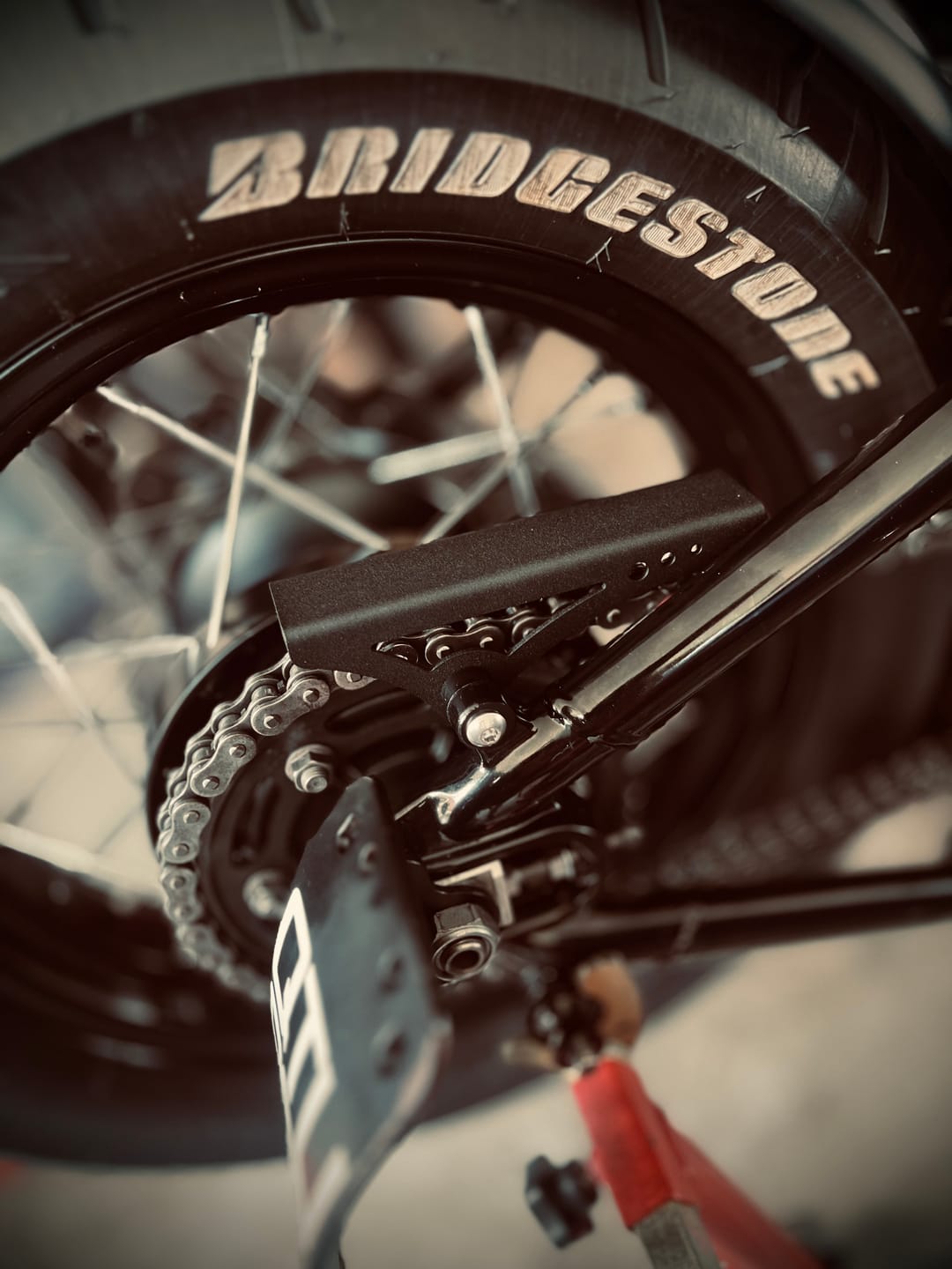 Customer photo review of Triumph Bobber Short Chain Guard - 2017+ - Brogue Moto
