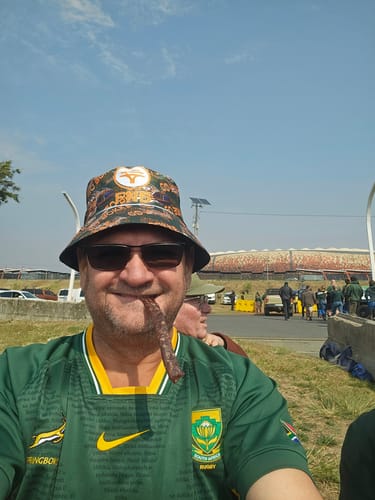 Customer photo review of Springboks Nike Men's 2026 RGR Stadium Jersey
