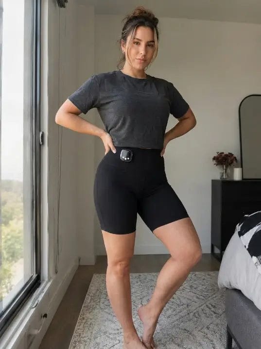 Customer photo review of Zavelix EMS PowerShape Shorts