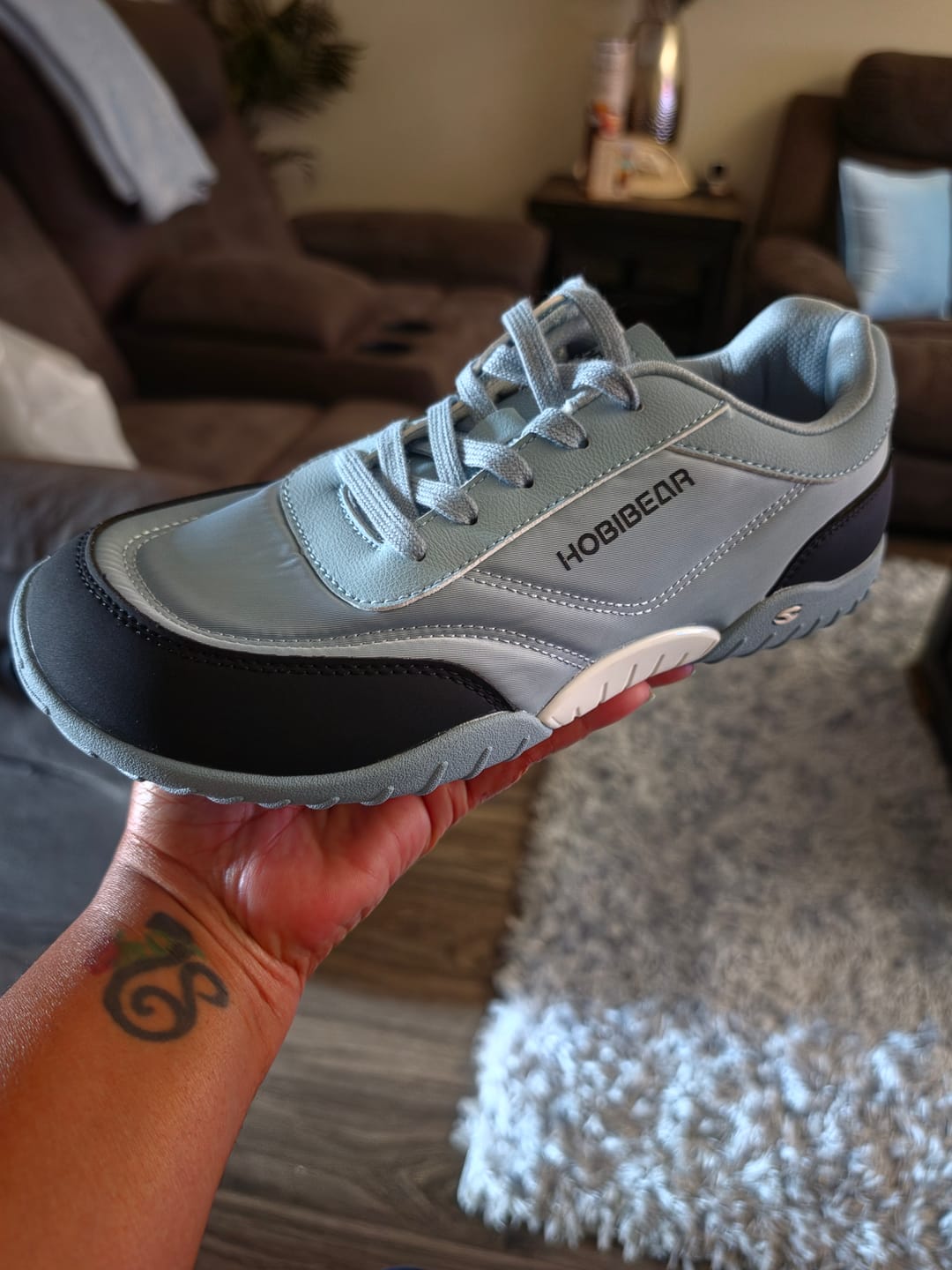 Customer photo review of Zephyr - Wide Toe Sneakers