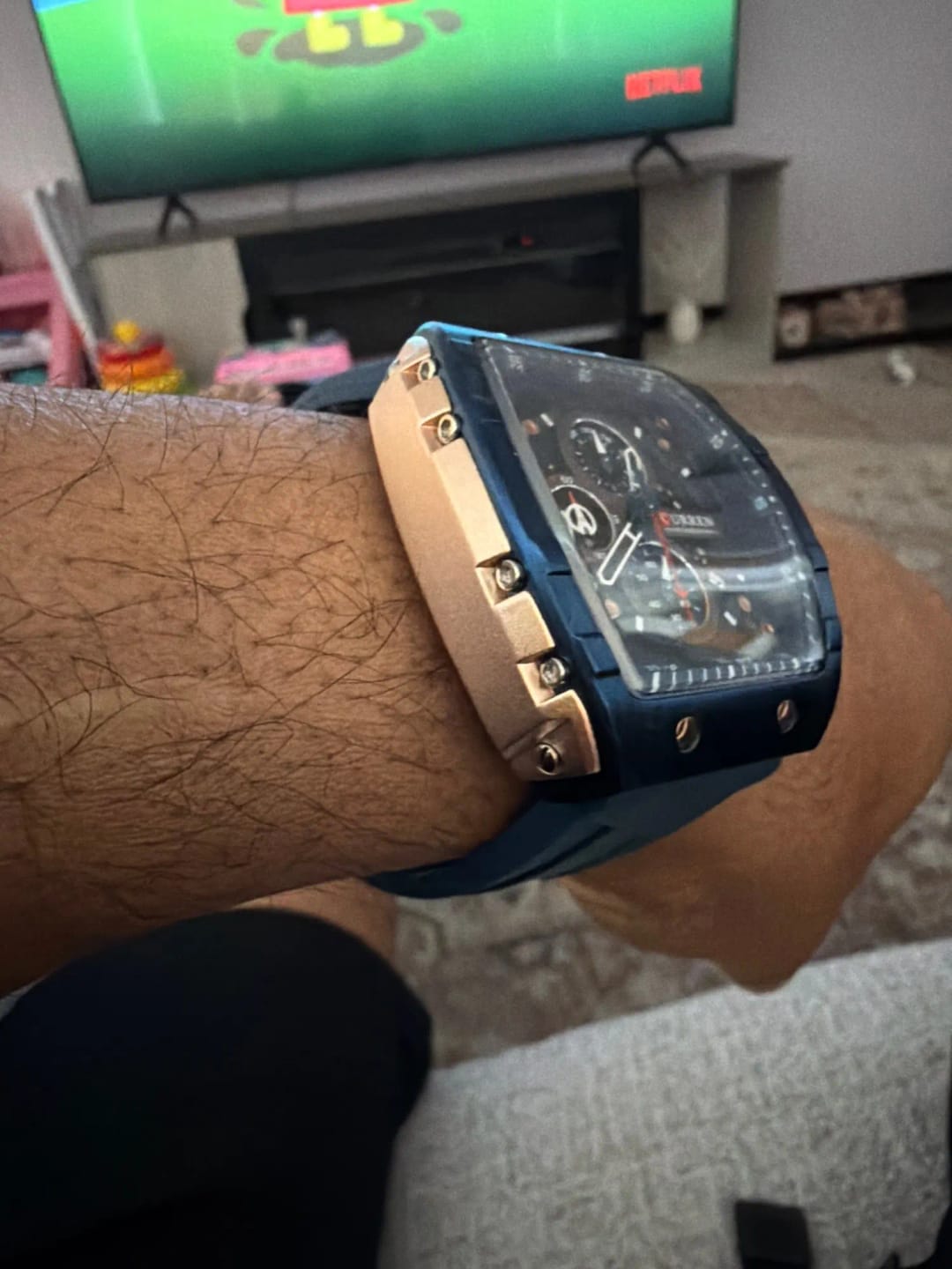 Customer photo review of CURREN 8442 Luxury Sport Watch