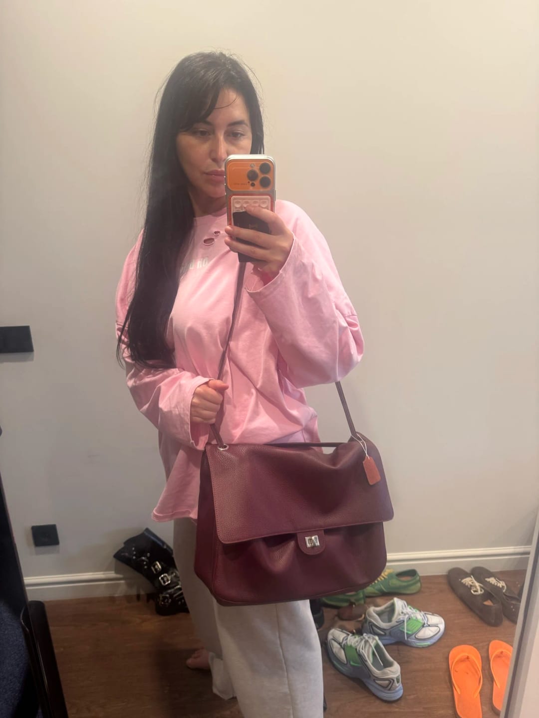 Customer photo review of Alicia Commuting Tote Bag