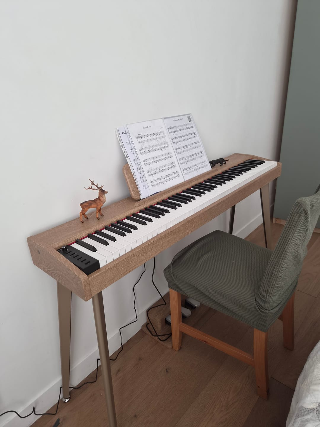 Customer photo review of Donner DDP-60 Semi-lesté Piano Numérique