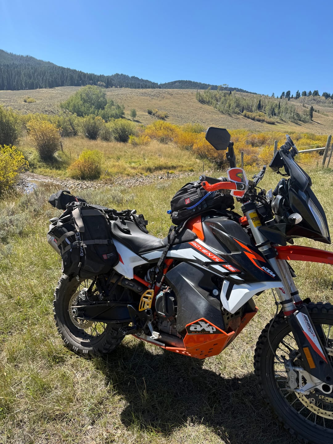 Customer photo review of 72L - Odyssey KTM ADV Touring Luggage System