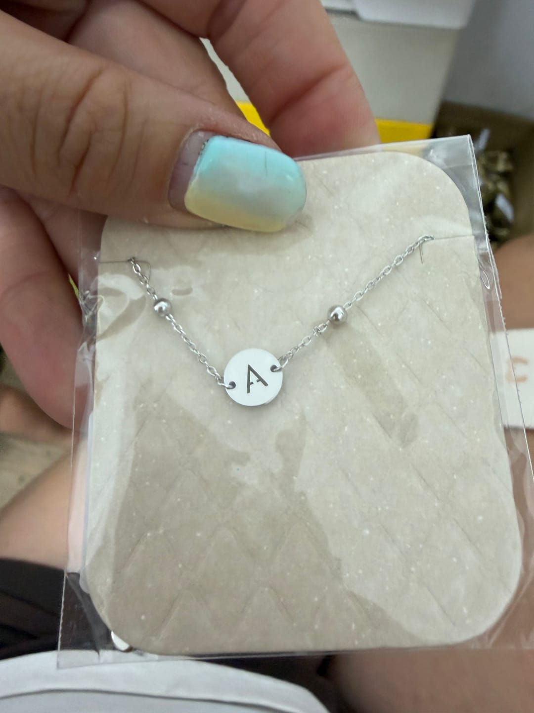 Customer photo review of Pulsera Círculo Inicial