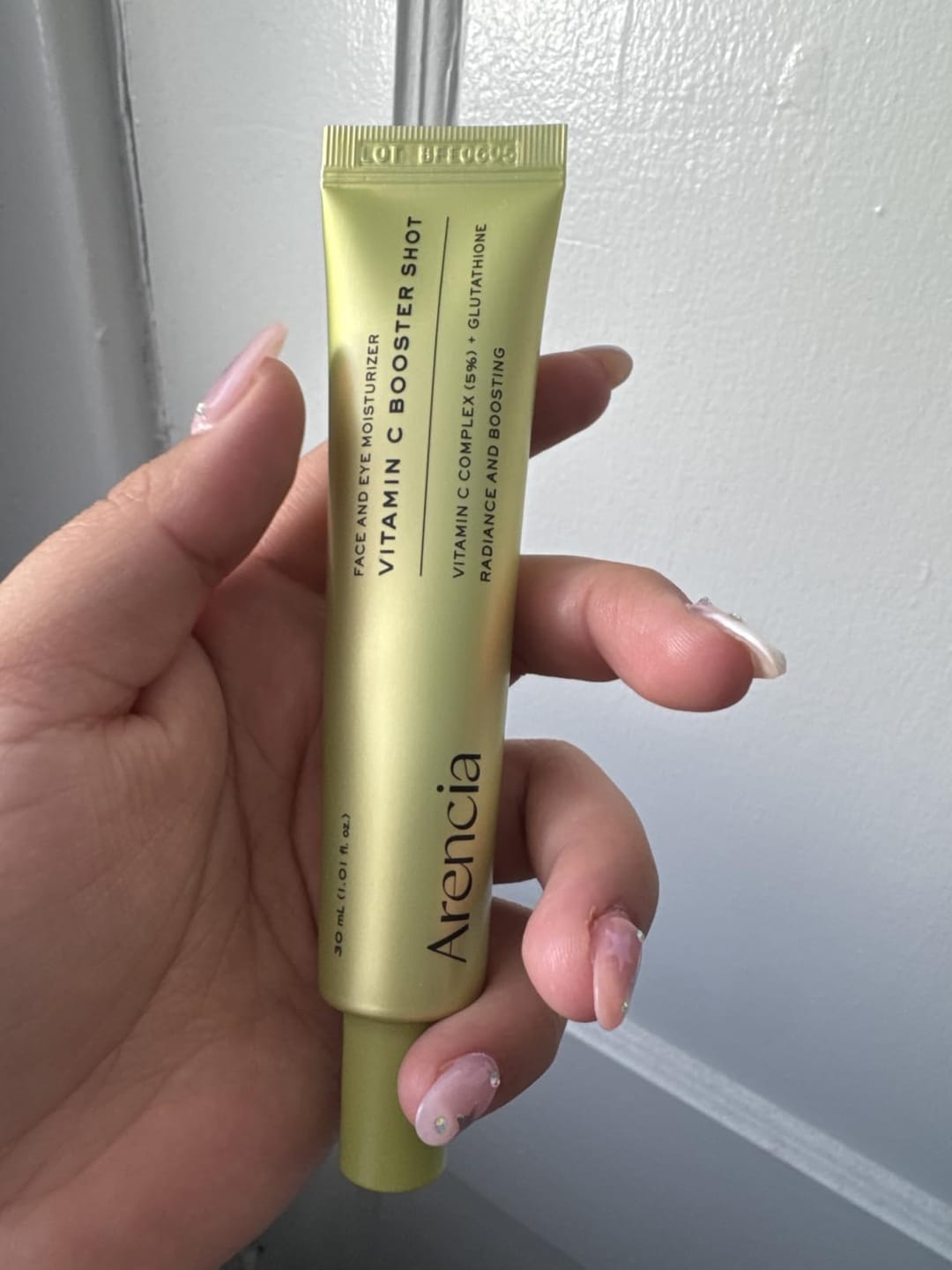 Customer photo review of Arencia Vitamin C Booster Shot