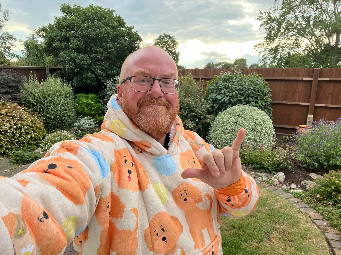 Customer photo review of Fluff Hugs - Adults