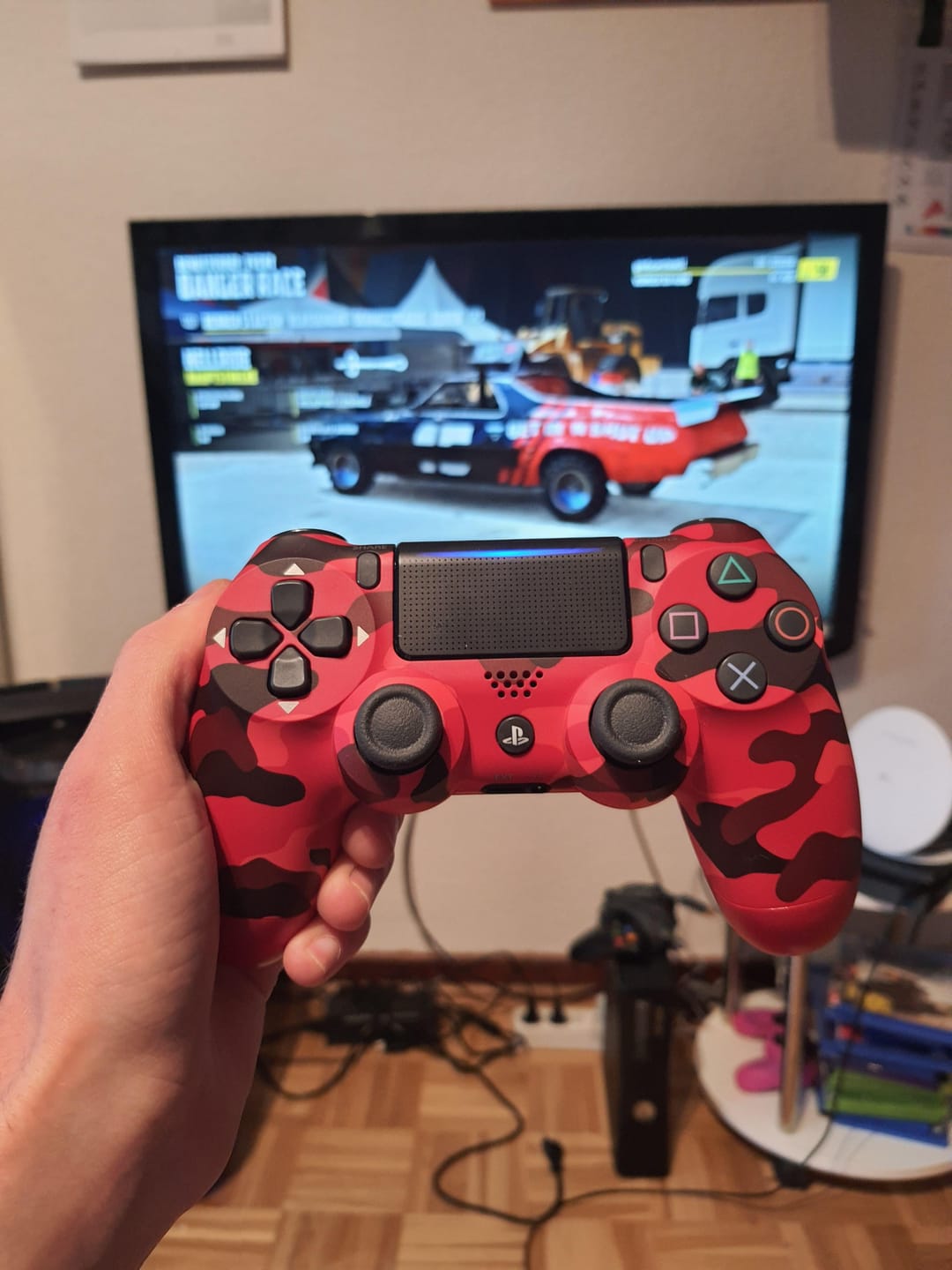 Customer photo review of Sony Manette sans fil PS4 Dualshock – Édition Camouflage