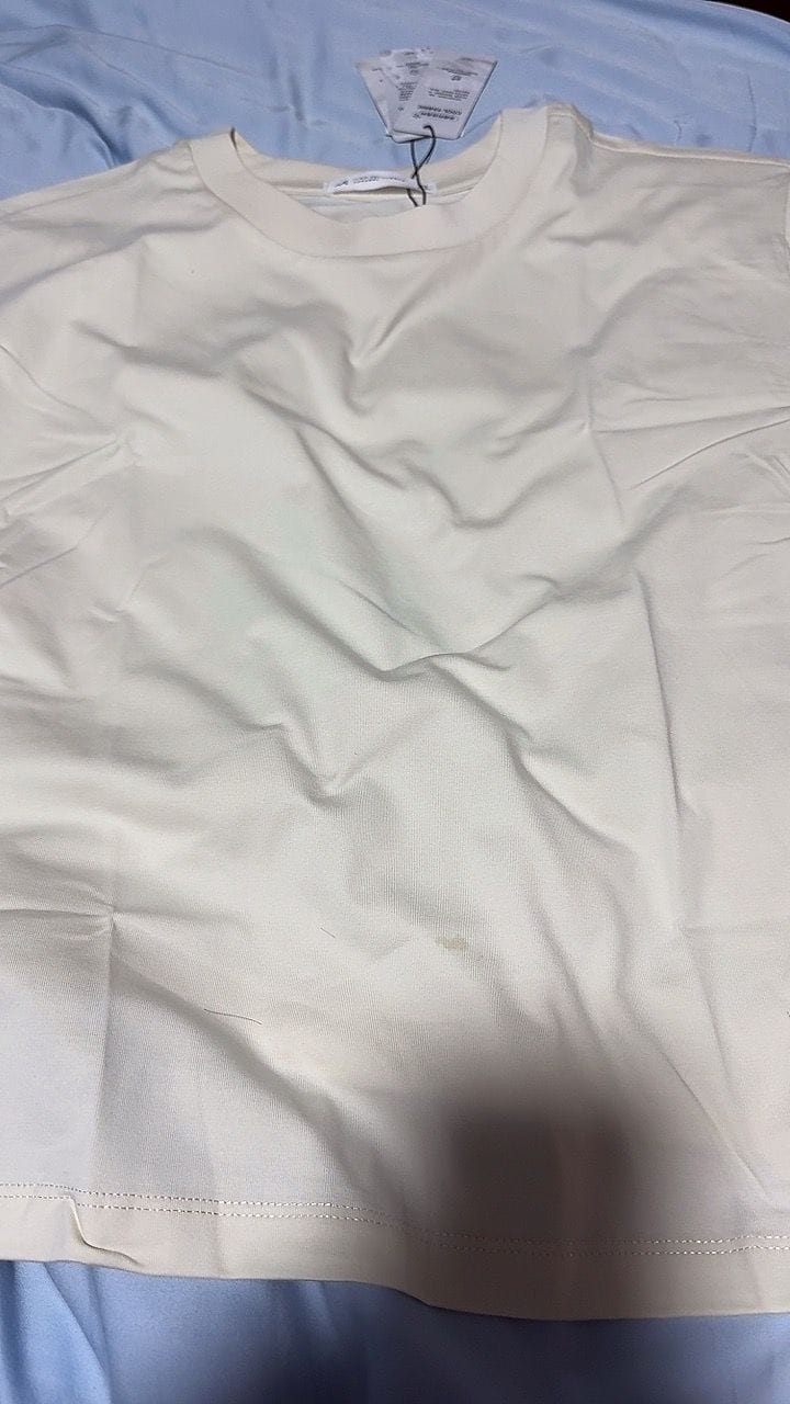 Customer photo review of Cotton Cool Short Sleeve T-Shirt