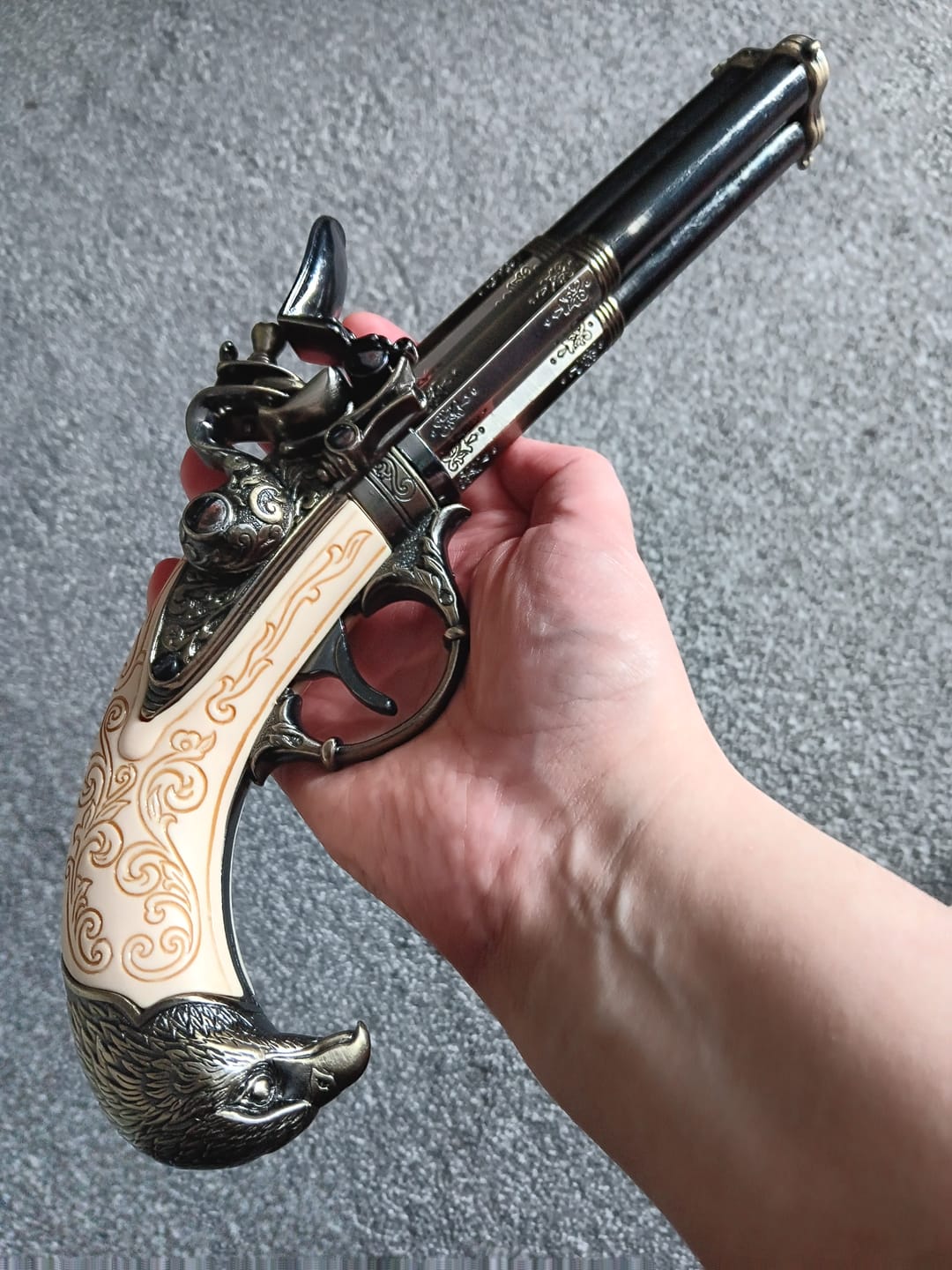 Customer photo review of 3-Barrel Revolving Flintlock - Assassin's Creed
