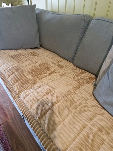 Customer photo review of Cosy Couch - Couch Cover