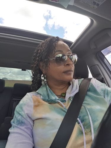 Customer photo review of Herbal Infused Curl Defining Gel, STEP 2