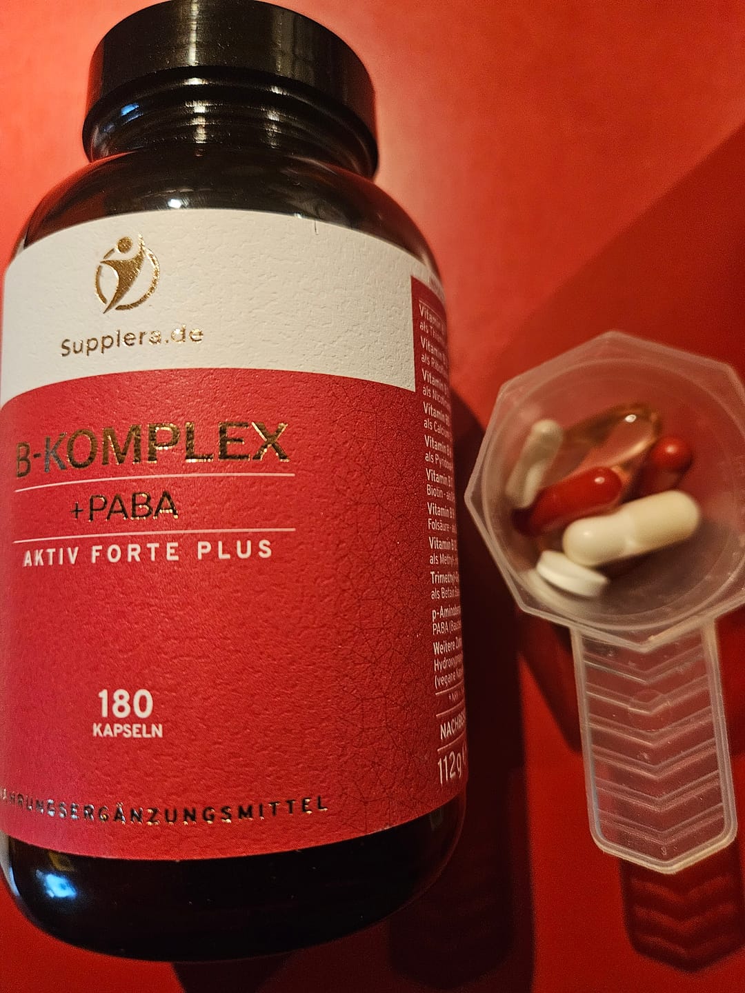 Customer photo review of B-Komplex Pur Aktiv - Forte - Plus