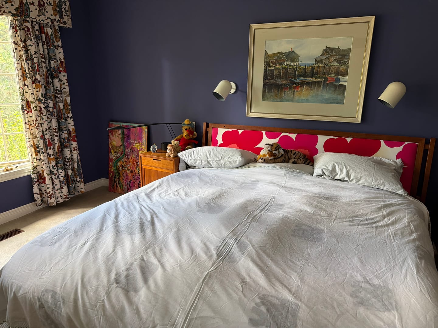 Customer photo review of Elephant Organic Muslin Blanket — Hand Block Printed