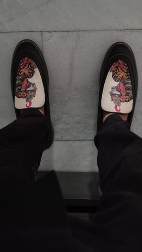 Customer photo review of सिंह (Simha) – The Regal Protector Loafers Men