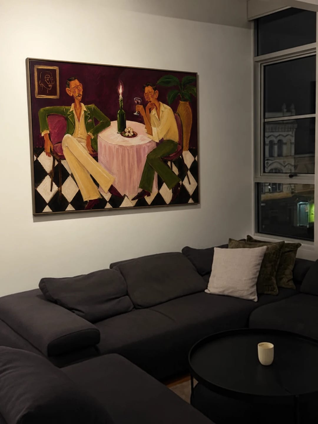 Customer photo review of Modern Folk Art ｜ Midnight Toast