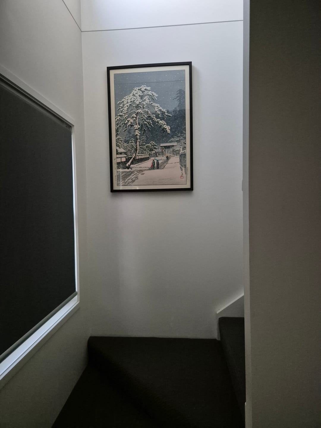 Customer photo review of Honmon Temple at Ikegami by Hasui Kawase, 1935