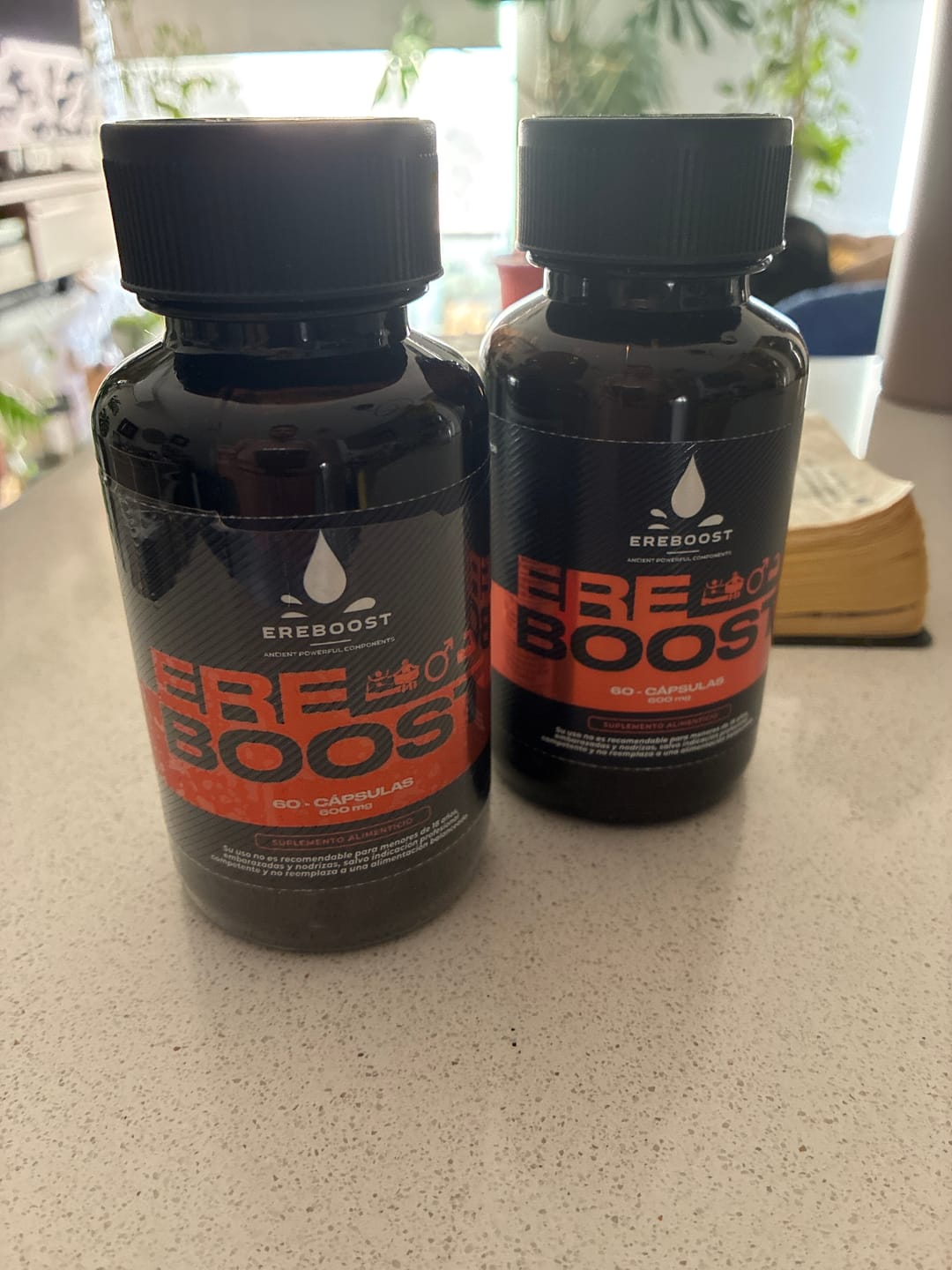 Customer photo review of EREBOOST | 60 Cápsulas | Pack 3 meses