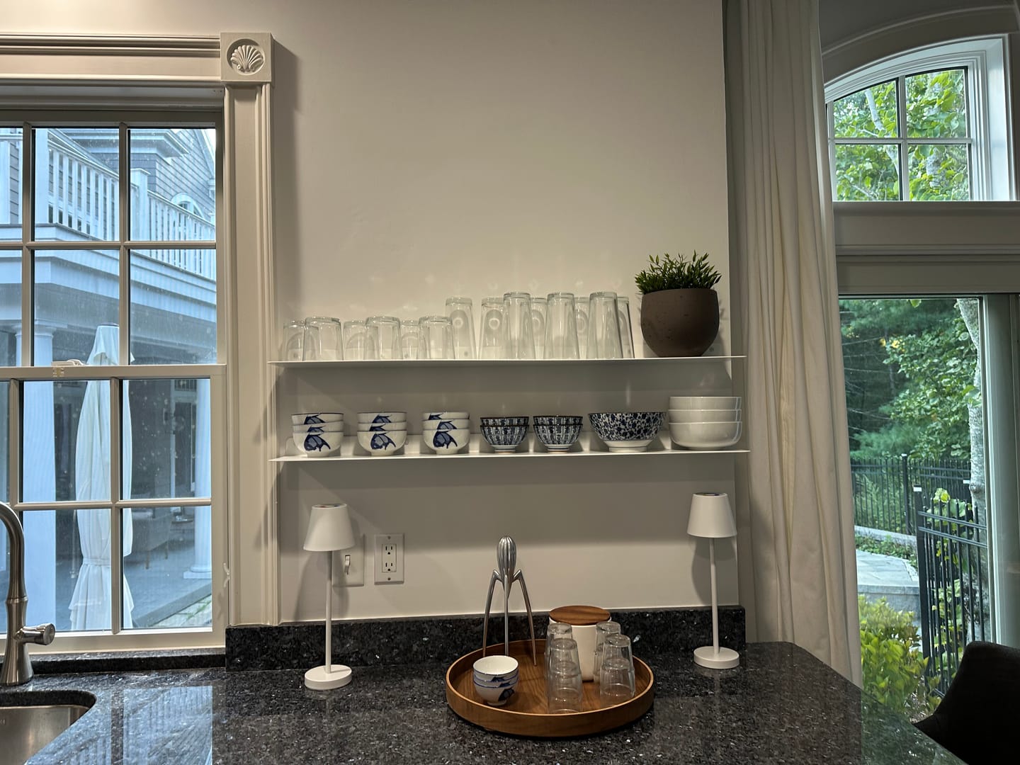 Customer photo review of Modern Metal Floating Shelves