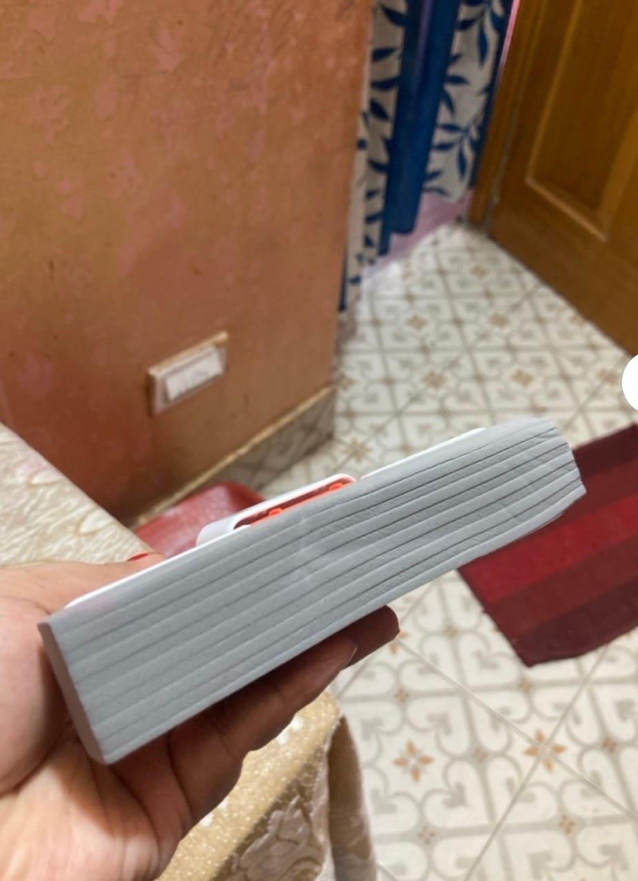 Customer photo review of Mini Magic Mop – Self-Squeeze Microfiber Cleaning Mop | Wet & Dry Floor, Kitchen, Glass & Car Cleaner