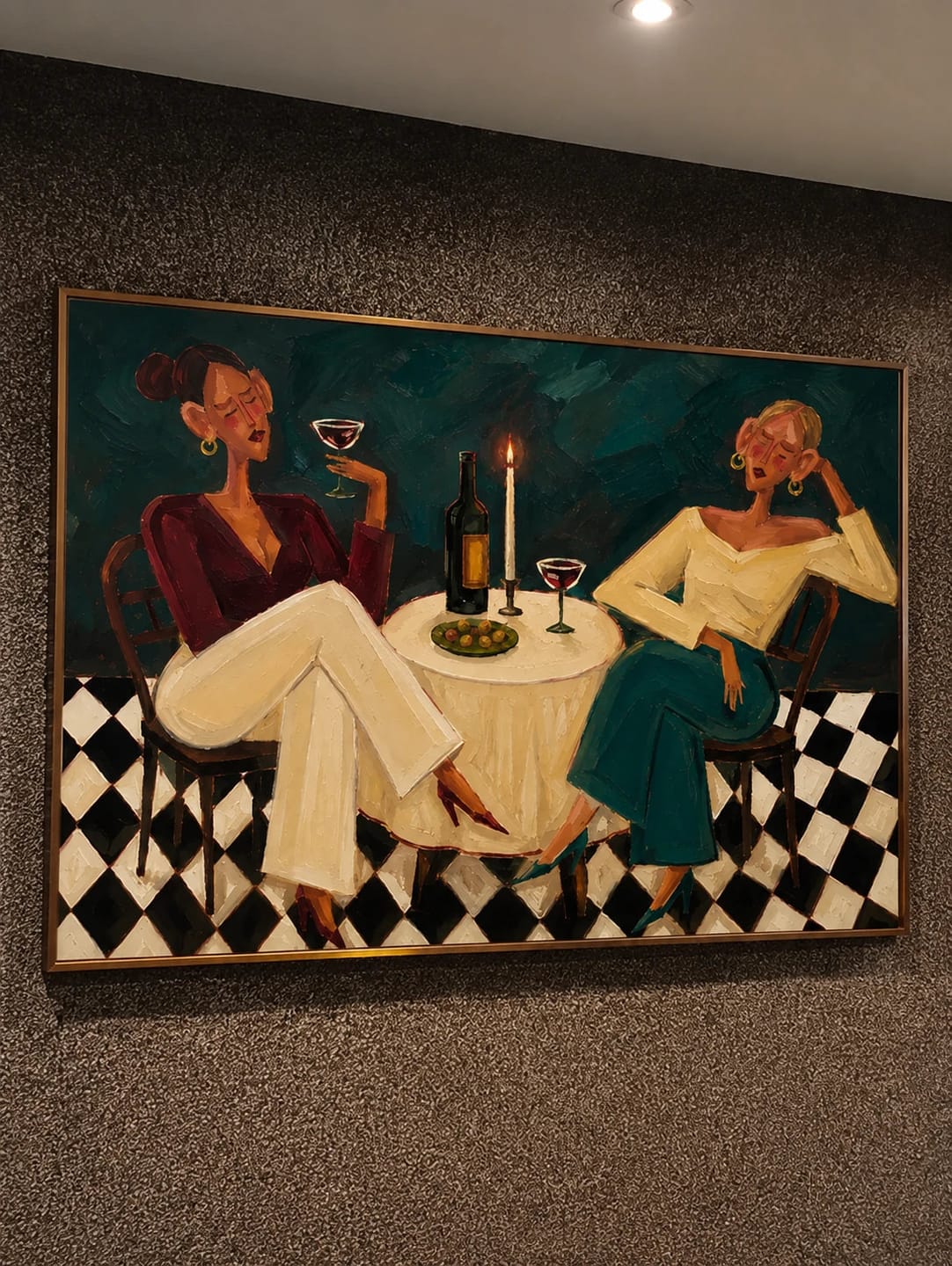 Customer photo review of Modern Folk Art ｜ Velvet Evening