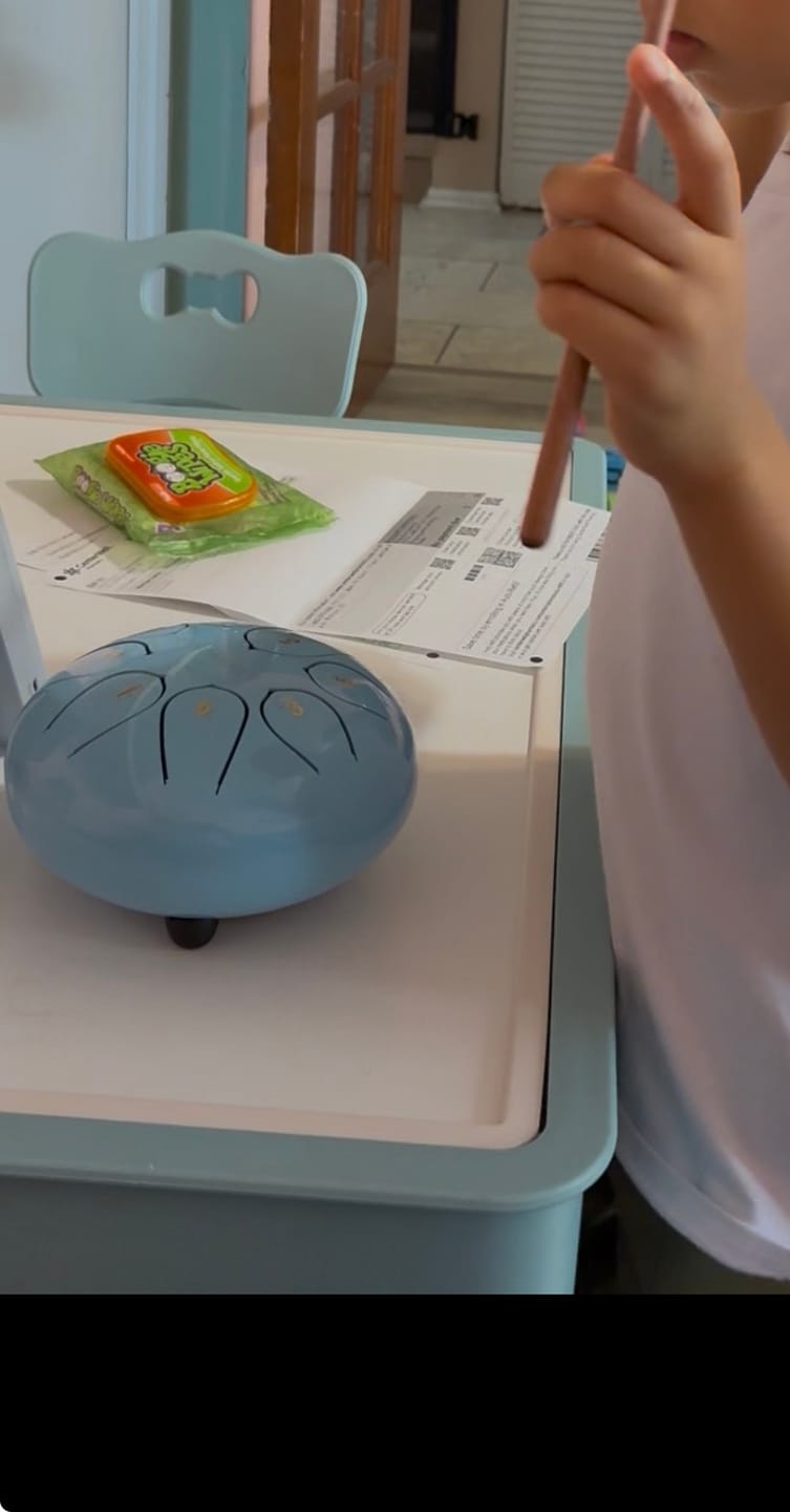 Customer photo review of Panda Drum® • Mini