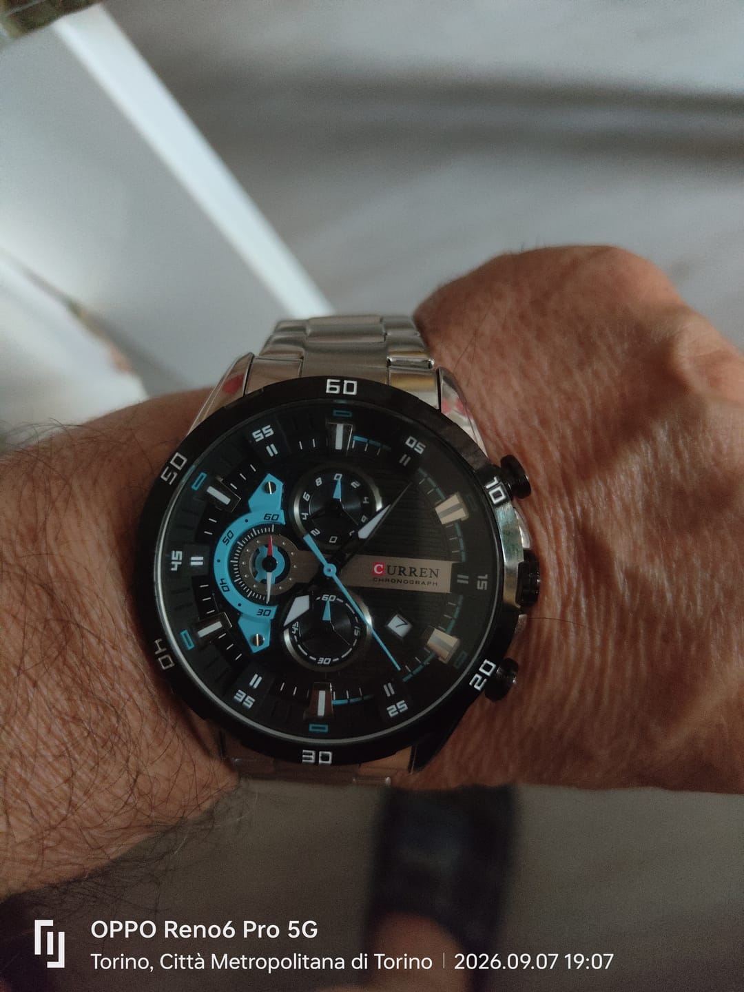 Customer photo review of Curren Madrid® orologio uomo acciaio