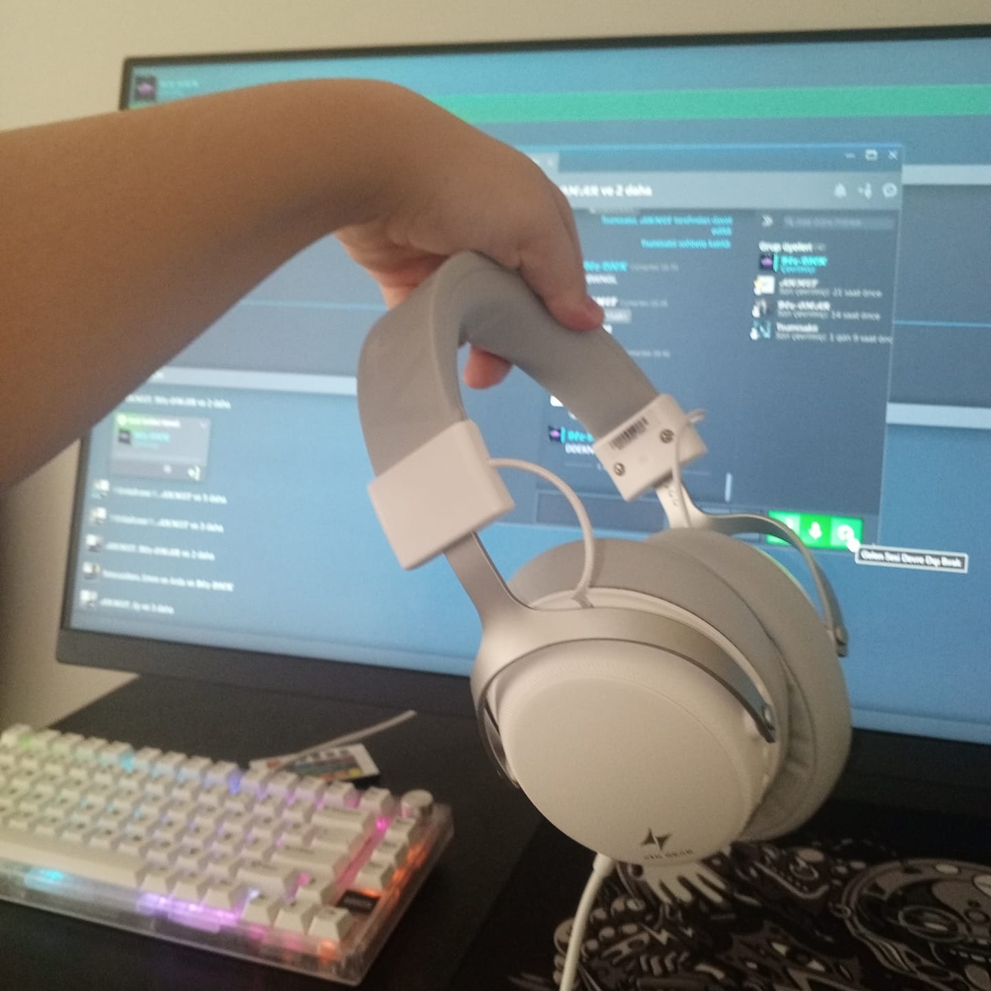 Customer photo review of ATK Neptune N9 Kablosuz Kulaklık