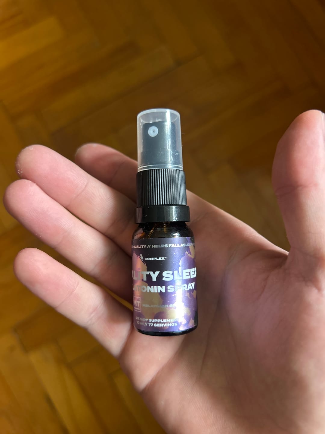 Customer photo review of Melatonin Spray
