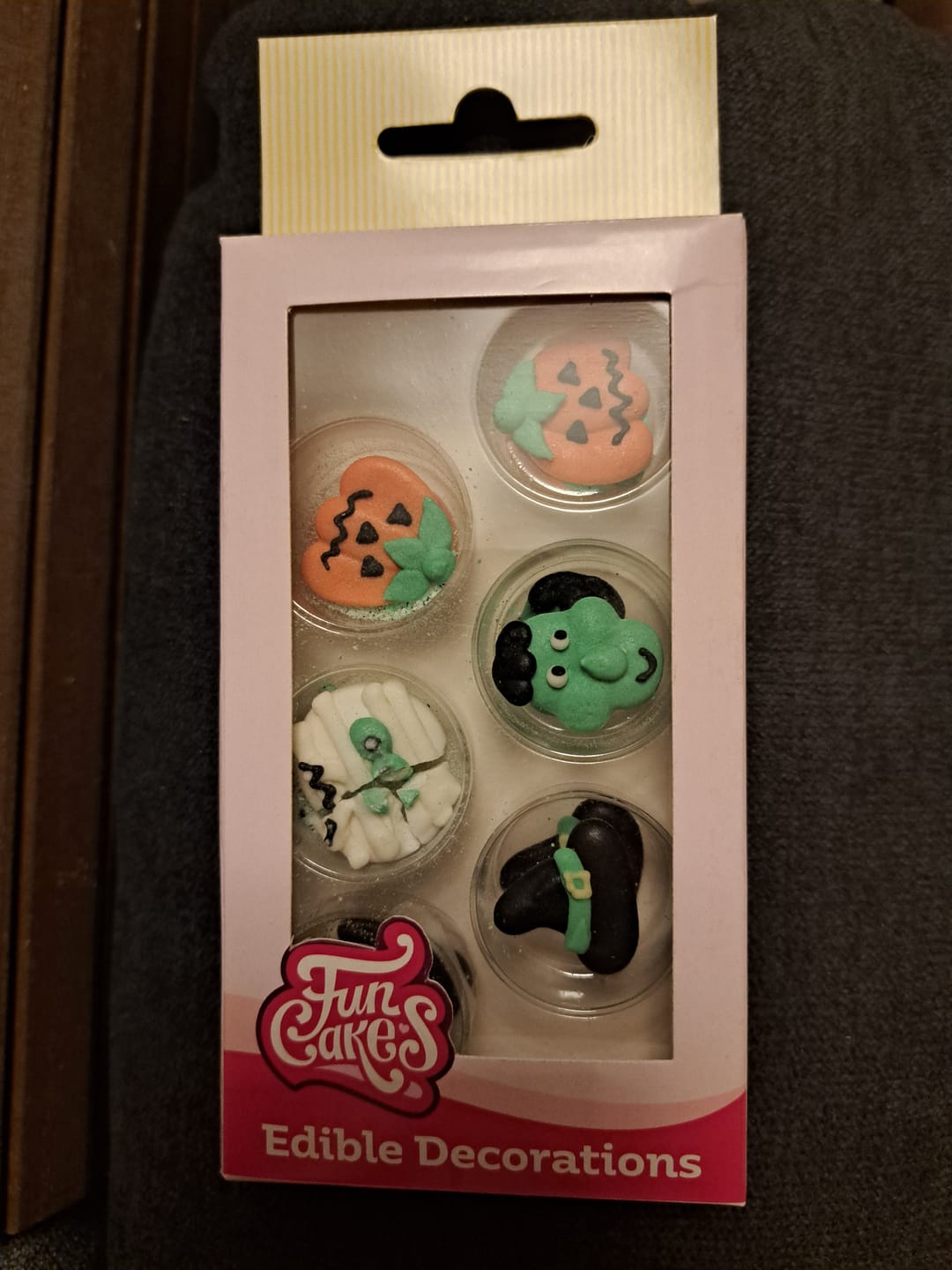 Customer photo review of Zuckerdekoration Kürbis, Mumie & Hexenhut – Gruseliges Halloween Set