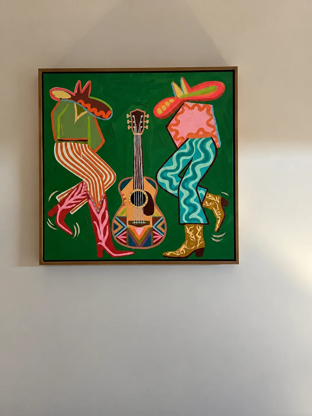 Customer photo review of Western Pop Art｜Vivid Green Fiesta