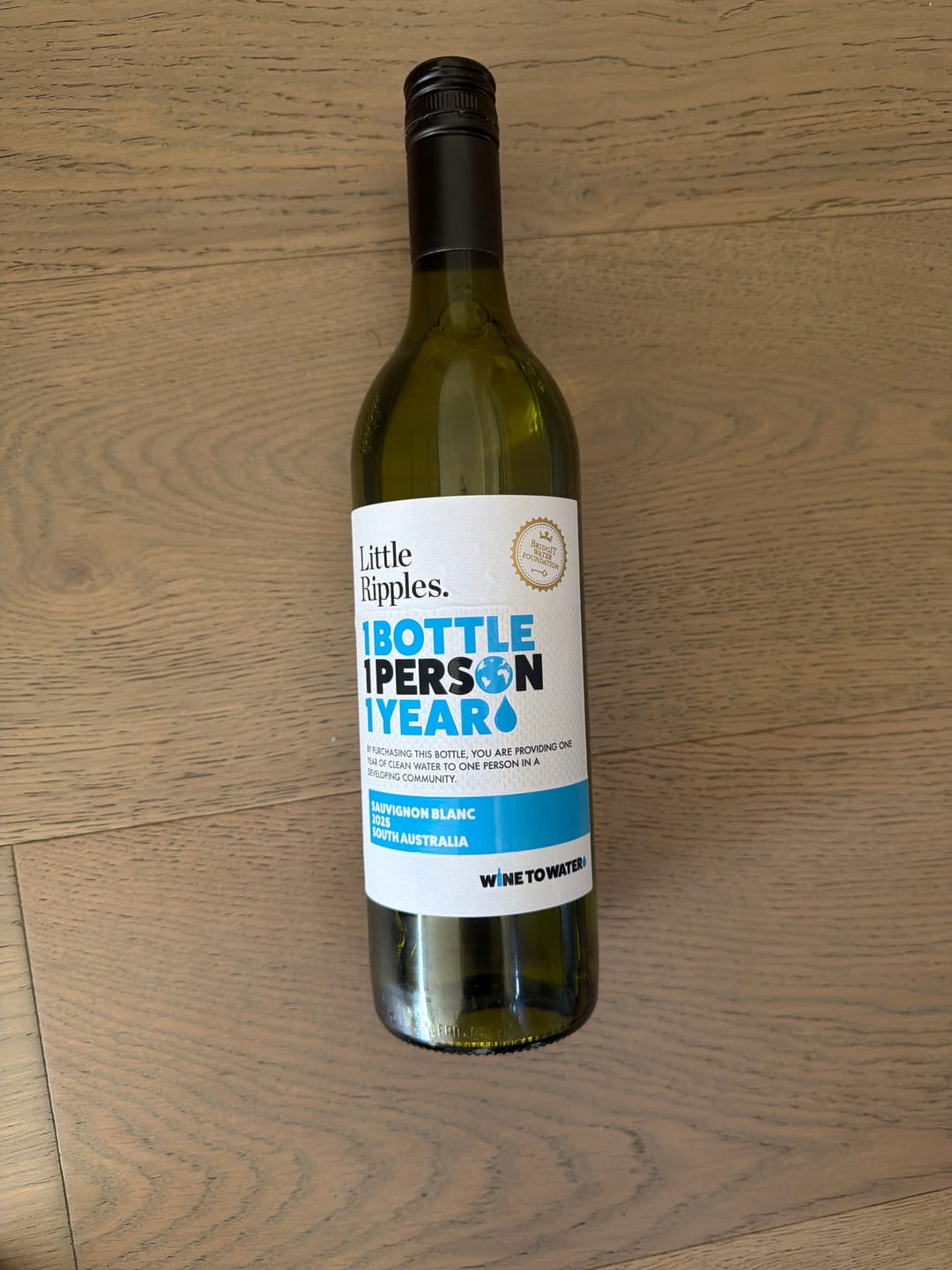 Customer photo review of Zero Sugar Sauvignon Blanc – Australian White Wine | 6 Pack