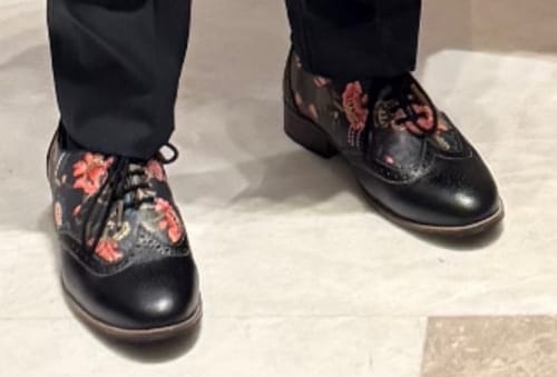 Customer photo review of Bageecha Oxford Brogues Men – Coal