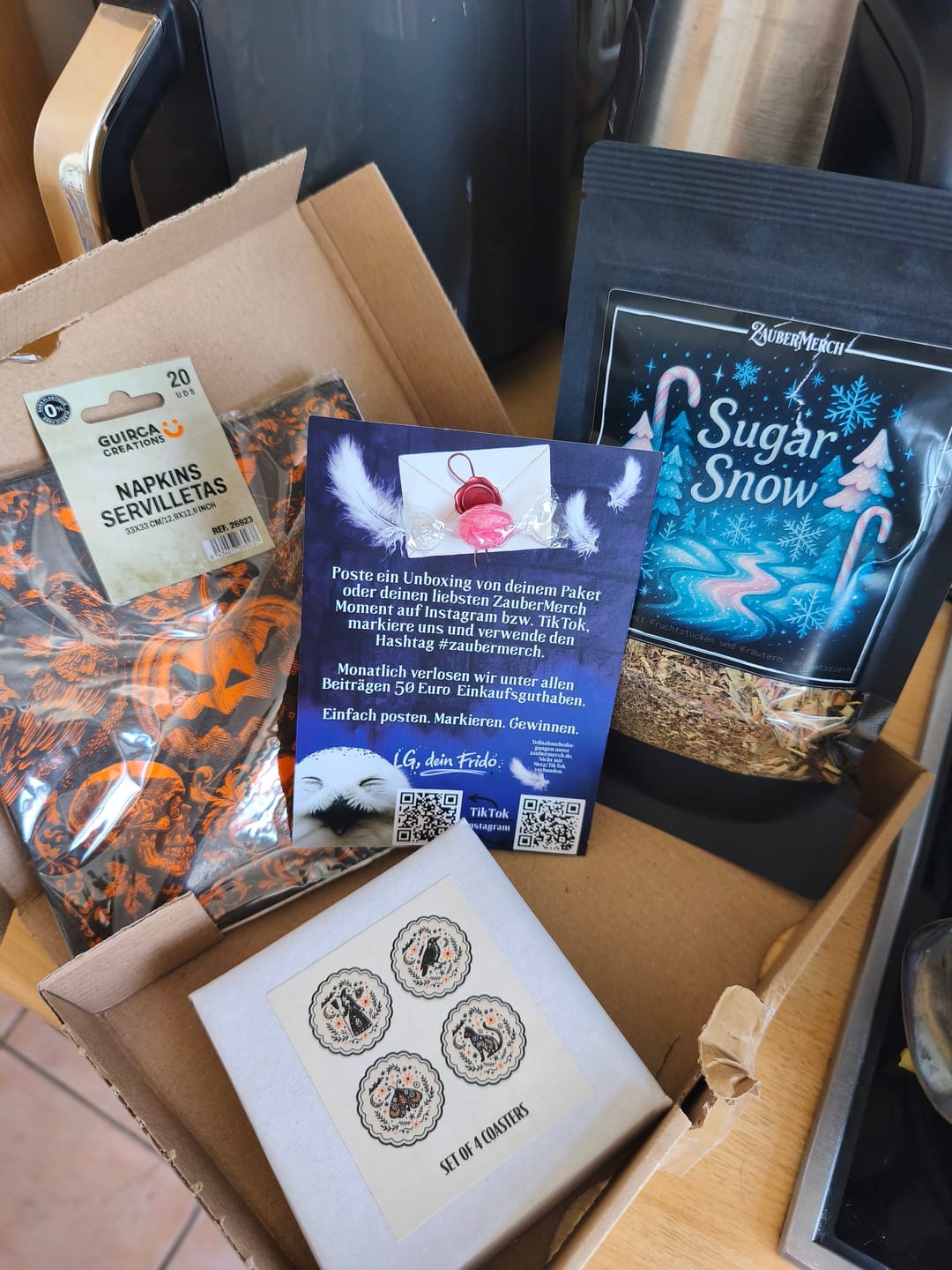 Customer photo review of Packaging