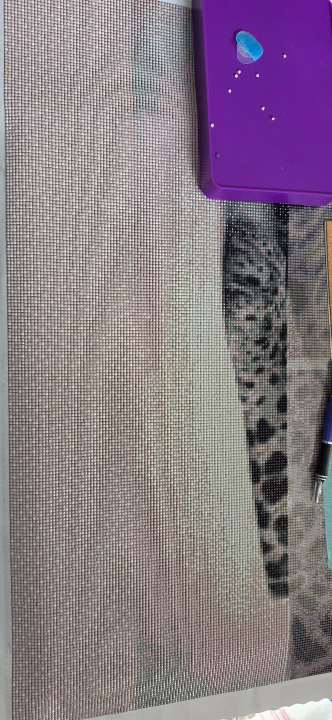 Customer photo review of Custom Diamond Painting