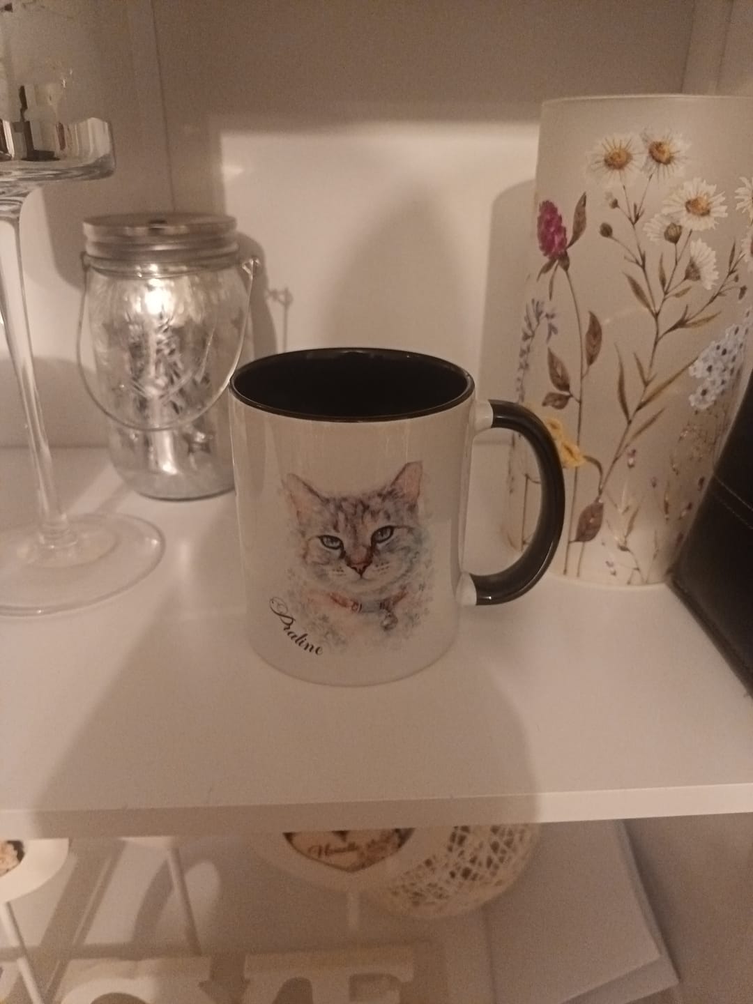 Customer photo review of Aquarell - Mug personnalisé