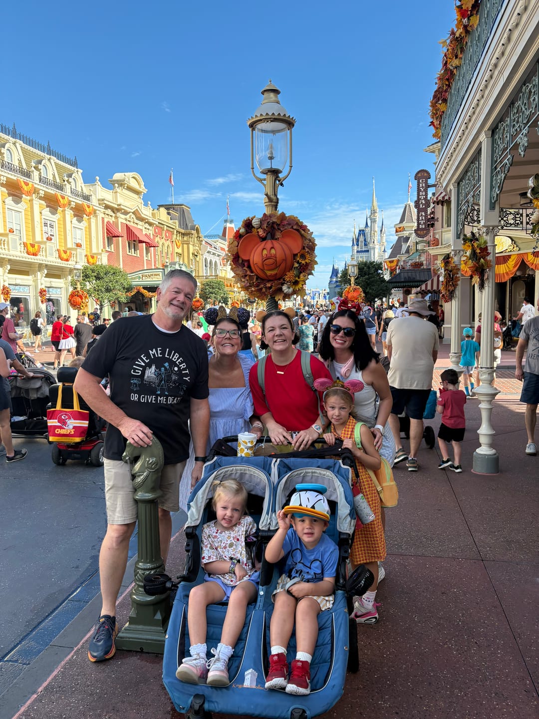 Customer photo review of Give Me Liberty - Next Level T-Shirt