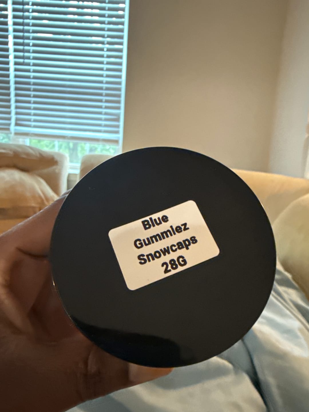 Customer photo review of (BOGO) Blue Gummiez Snowcaps