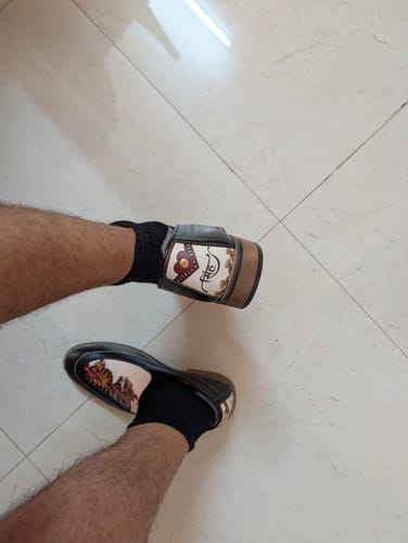 Customer photo review of सिंह (Simha) – The Regal Protector Loafers Men