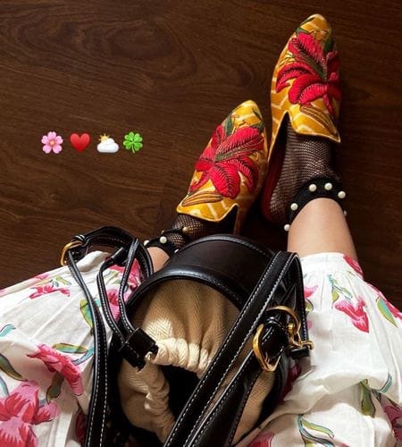 Customer photo review of The Magical Lillies Cone Mules Women