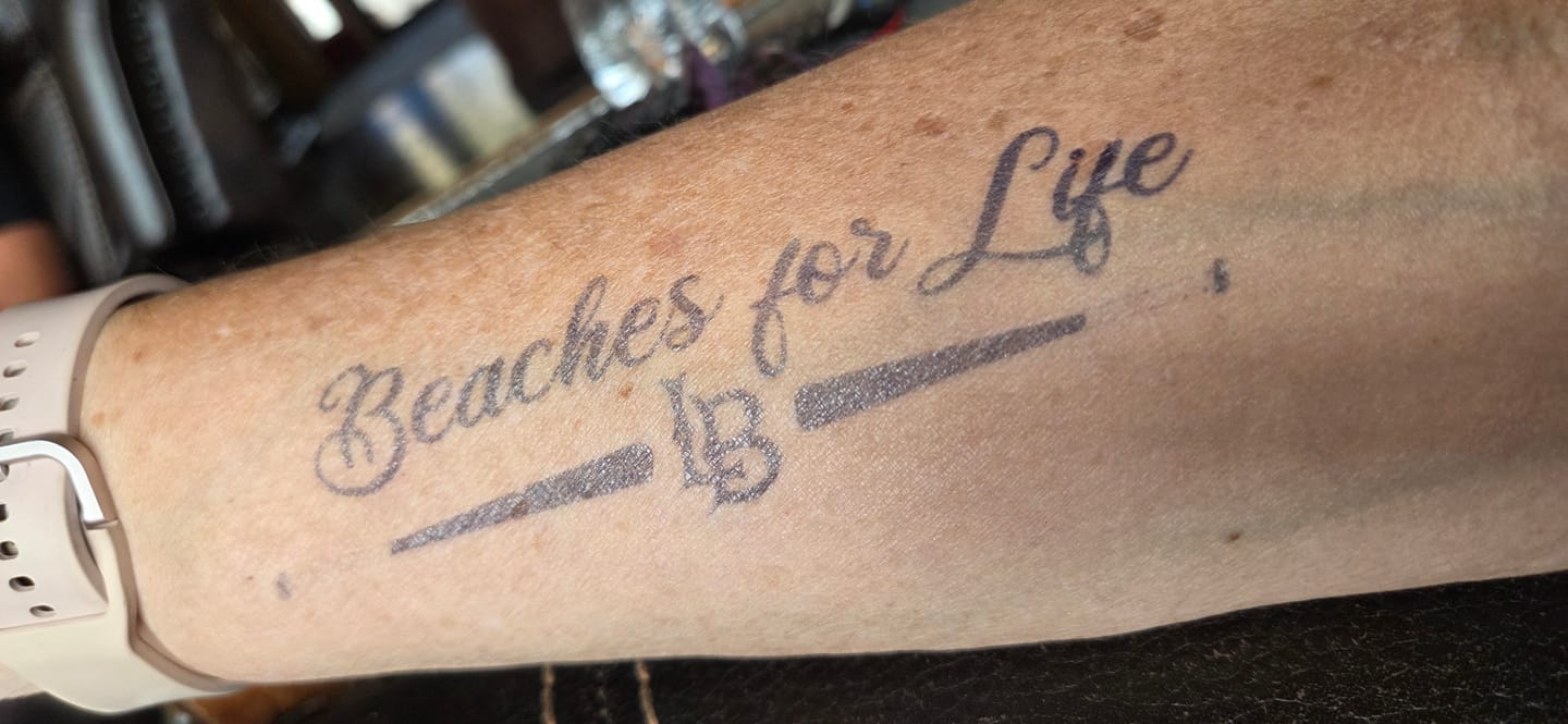 Customer photo review of Medium Custom Semi-Permanent Tattoo