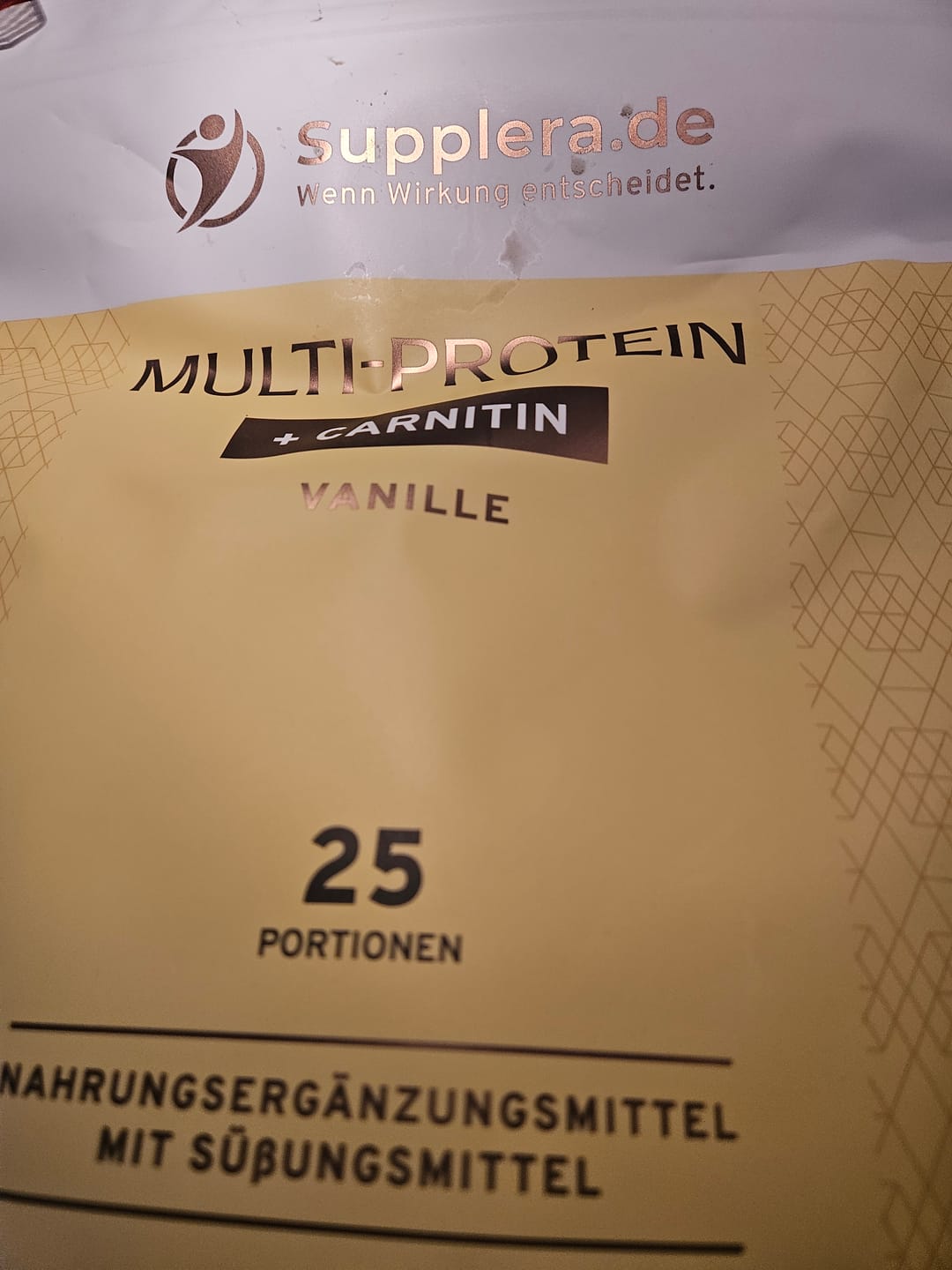 Customer photo review of Multi Protein m. Vanille-Geschmack 750g Beutel